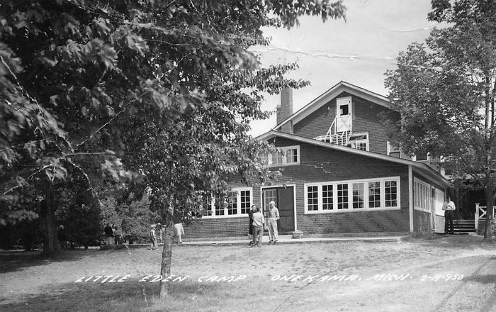 Little Eden Camp - Vintage Postcard (newer photo)